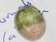 TURMALIN CABOCHON grün rosa 28,08 ct Brasilien mit leichtem Katzenaugeneffekt - Köln