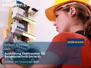 Ausbildung Elektroniker für Betriebstechnik (m/w/d) - Dissen (Teutoburger Wald)