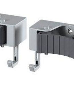 Metaltex Hakenleiste Hang-up, (Set, 2 St), Wandhalterung für Besen und Putzgeräte
