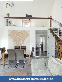 Traumhafte 4- Zimmer- Maisonnettewohnung mit Garage in schöner Wohnlage von Greven - Greven (Nordrhein-Westfalen)