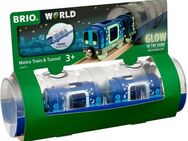 BRIO® Spielzeug-Zug BRIO® WORLD, Tunnelbox U-Bahn, leuchtet im Dunkeln
