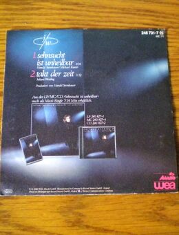 Juliane Werding-Sehnsucht ist unheilbar-Takt der Zeit-Vinyl-SL,1986 - Linnich