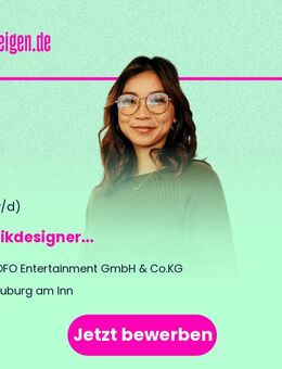 Grafikdesigner (m/w/d) - Neuburg (Inn)