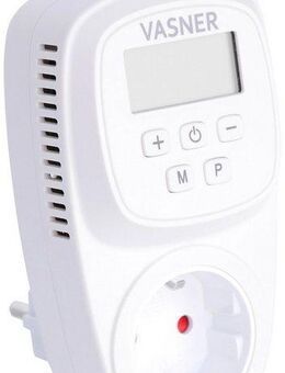 Vasner Raumthermostat VUT35, elektronisch, für Infrarotheizung, Steckdosenthermostat, programmierbar