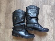 Gr.36, Marken Leder Winter Stiefel! - Lucka