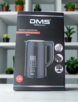 DMS Digitaler Wasserkocher DW-1-1,5L Kapazität, 2200W - Schwalmstadt Zentrum