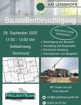 Eigentumswohnungen im Neubaugebiet "Am Lennhofe" - Dortmund