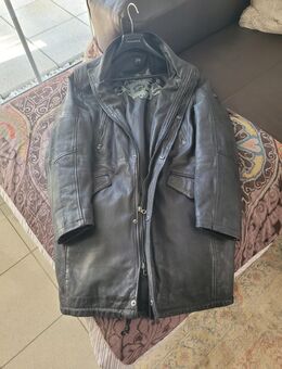 Ledermantel schwarz Größe 50 /52 von Gipsy, neuwertig - Bochum