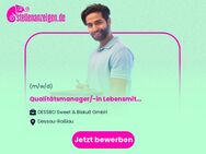 Qualitätsmanager/-in Lebensmittelsicherheit & Auditierung - IFS, HACCP, GMP (m/w/d) - Dessau-Roßlau