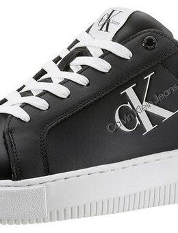 Calvin Klein Jeans SEAMUS 20L Plateausneaker, Freizeitschuh, Halbschuh, Schnürschuh mit Kontrastbesatz