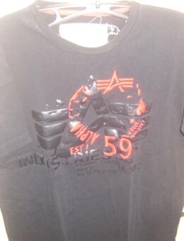 SHIRT -ALPHA INDUSTRIES- GRÖSSE S - Großostheim