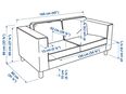 Sofa in Grün vom Ikea in 88433