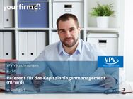 Referent für das Kapitalanlagenmanagement (m/w/d) - Stuttgart