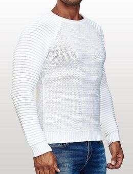 Rusty Neal Strickpullover in modischem Grobstrick-Design