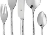WMF Besteck-Set Sitello (30-tlg), 6 Personen, Cromargan® Edelstahl Rostfrei 18/10, geschmiedete Messer, farbecht, Wellenschliff, spülmaschinenfest