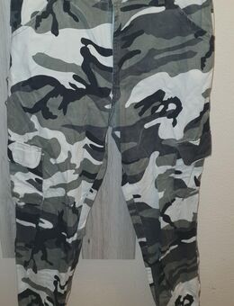 Camouflage Highwaist Cargo Hose Größe S(36) - Darmstadt