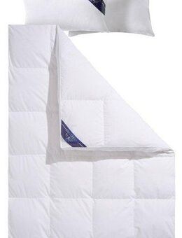 Excellent Gänsedaunenbettdecke Davos, Bettdecken für Sommer und Winter, Decke, Füllung: 100% Gänsedaunen, Bezug: 100% Baumwolle, Bettdecke 135x200 cm, 155x220cm und weitere Größen, Made in Germany