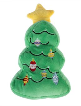 TIAKI Hundespielzeug Weihnachtsbaum - L 20 x B 11 x H 3 cm