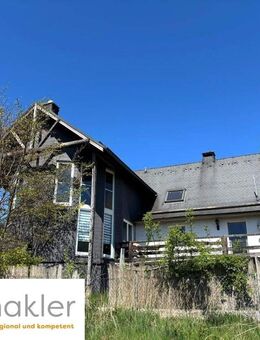 Sie suchen das Außergewöhnliche? Einfamilienhaus in Döbra mit offener Galerie im schönen Frankenwald - Schwarzenbach (Wald)