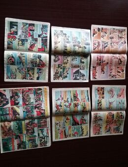 6 Tarzan Comics aus den 50er Jahren. - Baumholder Zentrum