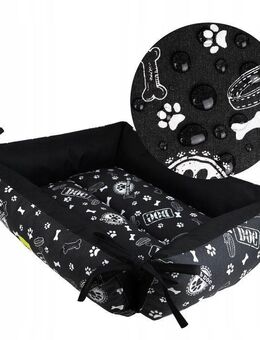 Design Handmade Hundebett Hundekissen Sofa Hundesofa Tierbett Katzenbett Hundekorb Schlafplatz mit Farbwahl Set1 - Wuppertal