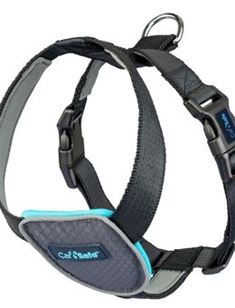 CarSafe Hundereisegeschirr, schwarz - Größe XS: 40 - 52 cm Brustumfang