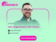 CNC-Programmierer / CNC-Facharbeiter (m/w/d) - Durmersheim