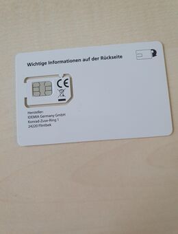 SIMKarte - München Untergiesing-Harlaching