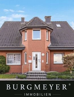RHEINE: Großzügiges und modernisiertes Zweifamilienhaus mit schönem Garten in Rheine-Gellendorf - Rheine