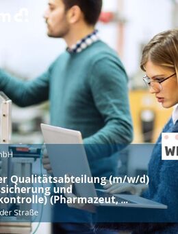 Leitung der Qualitätsabteilung (m/w/d) (Qualitätssicherung und Qualitätskontrolle) (Pharmazeut, Naturwissenschaftler o. ä.) - Steinau (Straße, Brüder-Grimm-Stadt)