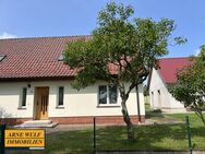 **Großzügige Doppelhaushälfte** mit großem Grundstück und freiem Blick - Bülow