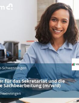 Mitarbeiter für das Sekretariat und die allgemeine Sachbearbeitung (m/w/d) - Villingen-Schwenningen