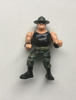 Hasbro Titan Sports 1991 Wrestling Action Figur Sgt. Slaughter - Fulda
