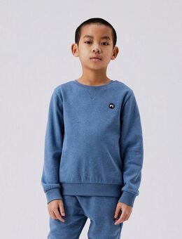 Name It Sweatshirt NKMVIMO LS SWEAT BRU NOOS in klassischer Form und mit Bündchen