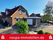 TOP-gepflegte Doppelhaushälfte mit Garage, Terrasse und Gartenhaus in Sackgassenlage! - Schuby