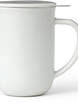 Viva Tasse Balance, Edelstahl, Porzellan, Porzellan, mit Teesieb und Deckel, 500 ml