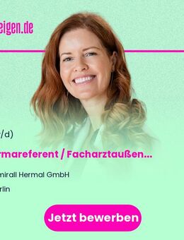 Pharmareferent / Facharztaußendienst (m/w/d) Dermatologie / Biologika für Facharztpraxen / Kliniken - Stendal (Hansestadt)