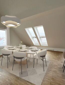 Über den Dächern von Reutlingen: Geräumiges 4-Zimmer-Studio mit Dachterrasse - Reutlingen