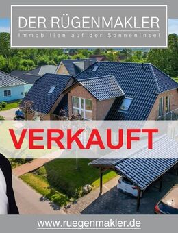Qualitatives Ein-/Zweifamilienhaus mit Kamin, Garage, Carport in Ostseenähe in 18556 Dranske-Lancken - Dranske