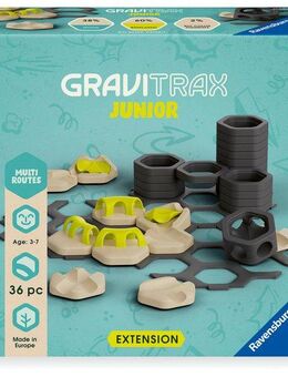 Ravensburger Kugelbahn-Bausatz GraviTrax Junior, Extension Multi Routes, Made in Europe