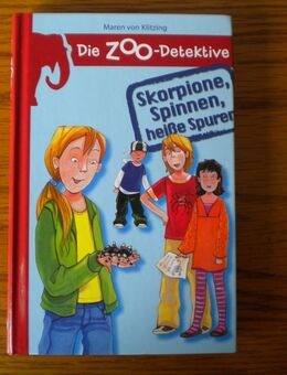 Die Zoo-Detektive-Skorpione,Spinnen,heiße Spuren,Maren von Klitzing,Xenos Verlag - Linnich