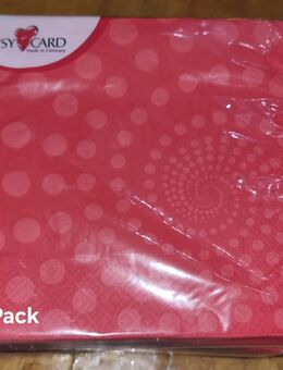 Serviette rot - Kitzingen