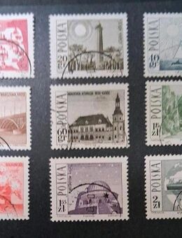 Briefmarken Polen 1966 Tourismus Satz komplett gestempelt - Görlitz