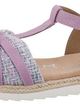 TOM TAILOR Riemchensandale, Plateau, Sandalette, Sommerschuh mit verstellbarer Schnalle