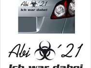 Kfz- Autoaufkleber / Abi Abitur 2021 01 / Car Tattoo / Sticker / Farbauswahl - Vöhl