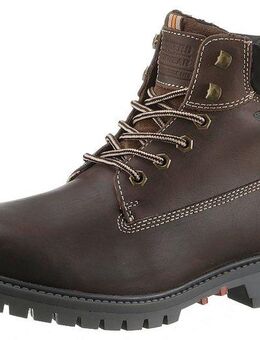 Dockers by Gerli Winterboots Workerboots, Schnürstiefel mit Blockabsatz
