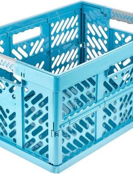 keeeper Klappbox ben eco, Profi-Klappbox mit Softgriffen, 54 x 37 x 28 cm, 45 l, 45 l, Soft-Touch-Griffe, zusammenklappbar