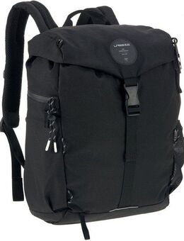 LÄSSIG Wickelrucksack Green Label, Outdoor, Black, PETA-approved vegan, zum Teil aus recyceltem Material