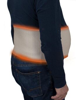 Hydas Bauch- und Rückenstützgürtel XXL mit Nierenwärmer, wärmt die Nieren und stützt den unteren Rücken, Gibt der Wirbelsäule Halt, unterstützt bei Muskelschwäche, 3 Stärken