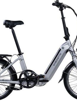 SAXONETTE E-Bike Faltrad Compact Comfort Plus 2.0, 3 Gang, Nabenschaltung, Frontmotor, 360 Wh, (mit Akku-Ladegerät), Pedelec, Elektrofahrrad für Damen u. Herren